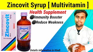 Zincovit multivitamin syrup  Multivitamin and Multimineral syrup ke fayde 💪  Ingredients [upl. by Yrffoeg515]