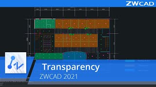 Transparency  ZWCAD 2021 Official [upl. by Tadeas239]