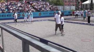 French Game Of Petanque Boules [upl. by Ardnasirhc405]