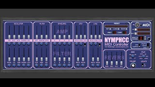 NymphCC MIDI Controller for Dreadbox NYMPHES [upl. by Cohin890]