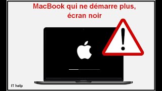 Macbook qui ne démarre plus écran noir résolution [upl. by Ajiak152]