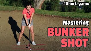 Bunker Shot Part 1  Golf with Aimee [upl. by Delmore]