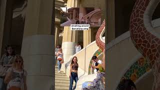 CHEETAH GIRLS IN BARCELONA  Strut at Park Güell [upl. by Ayotyal611]