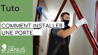 Tutoriel  Comment installer une porte dentrée [upl. by Ahsinwad909]