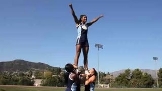 What Is Basic Stunting Technique  Cheerleading [upl. by Flower461]