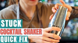 Why Does My Cocktail Shaker Get Stuck Problem Solved [upl. by Farkas643]