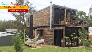 Gorgeous 150000 Shipping Container House in NSW Australia [upl. by Severn]