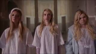 Scream Queens 1x13  The Chanels goes to the asylum [upl. by Gnehc]