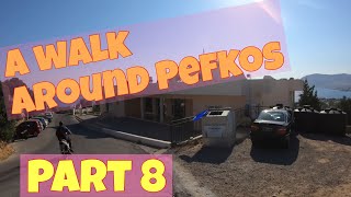 A walk around Pefkos Part 8 From Pefkos Blue hotel to Kavos beach September 2019 [upl. by Caniff]