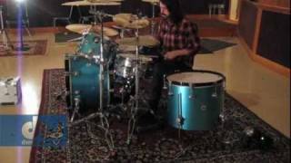 Dave Grohl Plays DW Drums [upl. by Nimref]