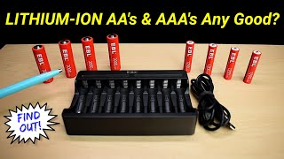 EBL LithiumIon AA amp AAA Batteries Any Good Find Out [upl. by Oran]