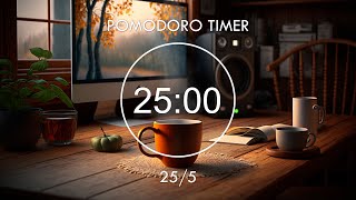 Pomodoro Timer 255 ✨ Deep Focus  Lofi Beats To Relaxing Studying and Working 🎶 Focus Station [upl. by Greeley374]