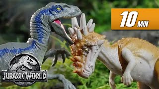 Jurassic World quotVictoriousquot  Official Lyric Video  Mattel Action [upl. by Meekyh801]