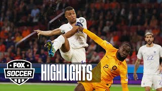 Netherlands vs France Highlights  European Qualifiers [upl. by Anoirb229]