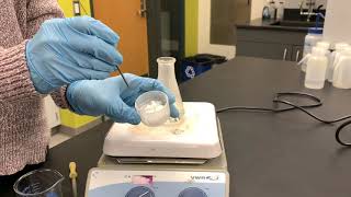 Synthesis of salicylic acid from wintergreen oil [upl. by Noivaz813]