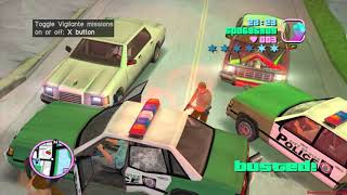 GTA Vice City  Wasted amp Busted Compilation [upl. by Airdnas]