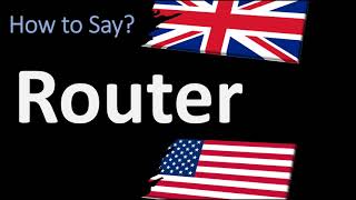 How to Pronounce Router CORRECTLY [upl. by Cosimo]