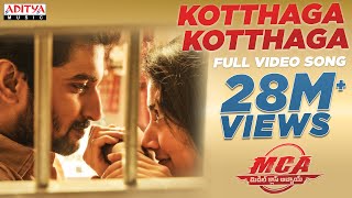 Kotthaga Kotthaga Full Video Song  MCA Full Video Songs  Nani Sai Pallavi  DSP  Sriram Venu [upl. by Raoul]