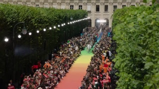 Louis Vuitton Men’s SpringSummer 2019 Fashion Show [upl. by Hartzel569]