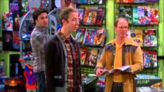 Big Bang Theory girls go to the Comic Book Store amp give all the blokes a heart attack [upl. by Adnahsar]