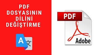 PDF Dosyasının Dilini Değiştirme  İngilizce Makale Çeviri 15 dakikada [upl. by Fesuoy]