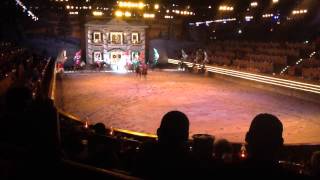 Dixie stampede Christmas show clip 1 [upl. by Saw]