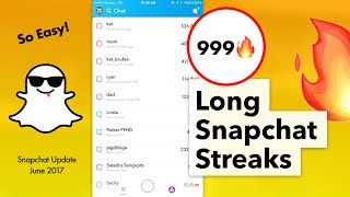 How to Easily Keep Snapchat Streaks [upl. by Oicneconi]