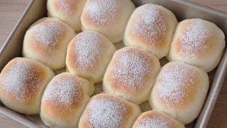 Hokkaido Japanese fluffy milk bread Recipe（Poolish）  北海道36超鬆軟手撕牛奶麵包食譜 ｜放2  3天都能保持鬆軟波蘭種 ｜ミルクちぎりパン [upl. by Areht]