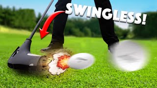 The SWINGLESS Golf Club 200 yards EASY [upl. by Mikkel361]