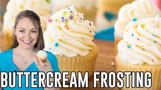 How to Make Vanilla Buttercream Frosting [upl. by Aliak622]