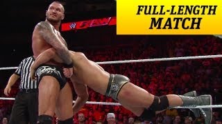 FULLLENGTH MATCH  Raw  Cody Rhodes vs Randy Orton [upl. by Ylle]