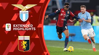 Lazio vs Genoa Extended Highlights  Coppa Italia  CBS Sports Golazo [upl. by Vite]