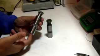 Precision reloading tips 1 Adjusting Wilson seating die using calipers [upl. by Hankins]