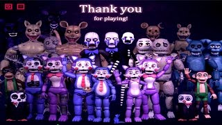 Five Nights at Candys Remastered ALL JUMPSCARES FNAC [upl. by Mendive720]