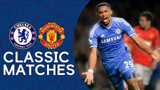 Chelsea 31 Man United  Samuel Etoo Scores Premier League HatTrick  Classic Highlights [upl. by Fidelio]