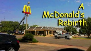 A McDonalds Rebirth TIME LAPSE of 125 day construction  Abilene Texas [upl. by Caughey]