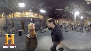 Forged In Fire 360 Dummy Kill Test  History [upl. by Nicki810]