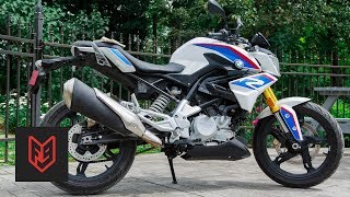 BMW G310R Review at fortnineca [upl. by Aleyam]