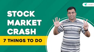 What to do when Stock Market Crash  7 ways to prepare  Learn With ETMONEY [upl. by Ahsienom596]