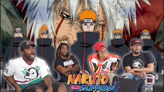 Jiraiya vs Pain Naruto Shippuden 131 132 amp 133 REACTIONREVIEW [upl. by Amerak]