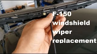 How to replace windshield wiper on F150 [upl. by Dov]