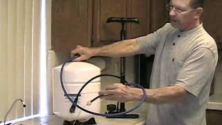 How To Reinflate or RePressurize A Storage Tank To A Reverse Osmosis Filtration System RO [upl. by Akena]