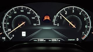 Frontal Collision Warning With City Mitigation  BMW HowTo [upl. by Pietro924]