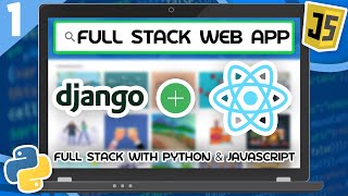 Django amp React Tutorial 1  Full Stack Web App With Python amp JavaScript [upl. by Lombardo496]