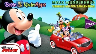 Micky Maus Wunderhaus Zahlenspaß deutsch  Lernspiel App für Kinder [upl. by Nomzed749]