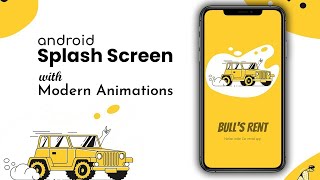 How to create a Splash Screen in android studio  Splash screen 2022 [upl. by Atsahc553]