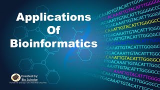 Application of BioinformaticsBioinformatics [upl. by Tatiana]