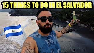 15 Things YOU MUST DO in El Salvador 🇸🇻 [upl. by Aprilette]