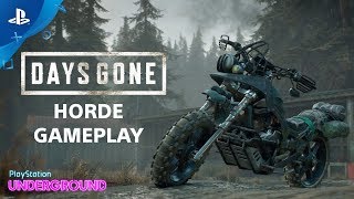 Days Gone  Horde Gameplay  PlayStation Underground [upl. by Addison]