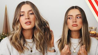 The EASIEST Loose Beachy Waves Hair Tutorial 🌊 [upl. by Oiralednac933]